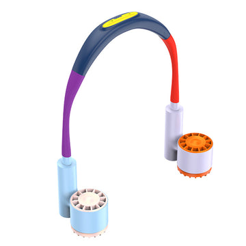 Ventilateur de Cou 2400 mAh Ventilateur réglable à trois vitesses Profitez d'une fraîcheur durable Ventilateur axial portable